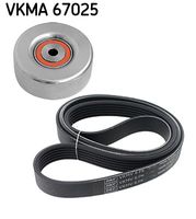 SKF VKMA61021 - Juego de correas trapeciales poli V