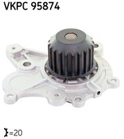 RIDEX 1260W0100 - Bomba de agua, refrigeración del motor