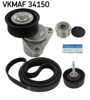 SKF VKMAF34150 - Juego de correas trapeciales poli V