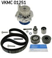 SKF VKMC01251 - Bomba de agua + kit correa distribución