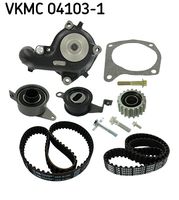 SKF VKMC041031 - Bomba de agua + kit correa distribución