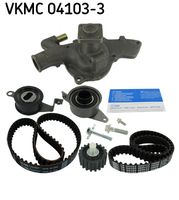 SKF VKMC041033 - Bomba de agua + kit correa distribución