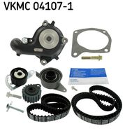 SKF VKMC041071 - Bomba de agua + kit correa distribución