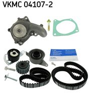 SKF VKMC041072 - Bomba de agua + kit correa distribución