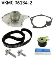 SKF VKMC061342 - Bomba de agua + kit correa distribución