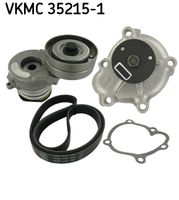 SKF VKMC352151 - Bomba de agua + kit de correa poli V