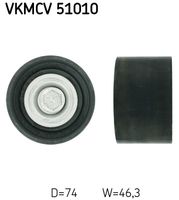 SKF VKMCV51010 - Polea inversión/guía, correa poli V