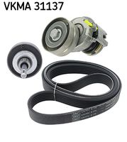 RIDEX 542R0449 - Juego de correas trapeciales poli V