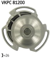 RIDEX 1260W0323 - Bomba de agua, refrigeración del motor