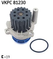RIDEX 1260W0590 - Bomba de agua, refrigeración del motor