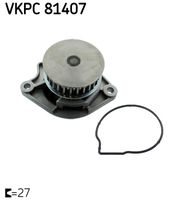 SKF VKMC01122 - Bomba de agua + kit correa distribución