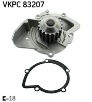 SKF VKMC03205 - Bomba de agua + kit correa distribución