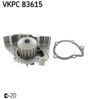 SKF VKMC032011 - Bomba de agua + kit correa distribución