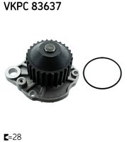 RIDEX 1260W0517 - Bomba de agua, refrigeración del motor