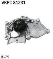 RIDEX 1260W0586 - Bomba de agua, refrigeración del motor