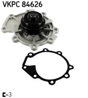 RIDEX 1260W0223 - Bomba de agua, refrigeración del motor