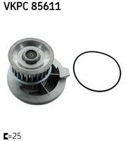 SKF VKMC05228 - Bomba de agua + kit correa distribución
