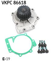 RIDEX 1260W0014 - Bomba de agua, refrigeración del motor