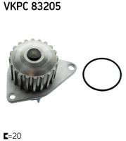 RIDEX 1260W0108 - Bomba de agua, refrigeración del motor