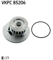 RIDEX 1260W0386 - Bomba de agua, refrigeración del motor