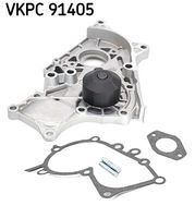 SKF VKMC91720 - Bomba de agua + kit correa distribución