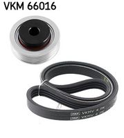 SKF VKMA66006 - Juego de correas trapeciales poli V