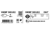 SKF VKBP 90102 - Juego de pastillas de freno