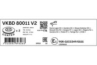 SKF VKBD 80011 V2 - Disco de freno