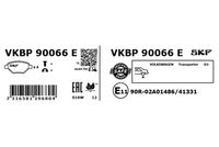 SKF VKBP 90066 E - Juego de pastillas de freno