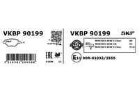 SKF VKBP 90199 - Juego de pastillas de freno