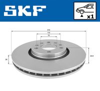 SKF VKBD 80492 V1 - Disco de freno
