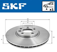 SKF VKBD 81084 V1 - Disco de freno