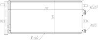 HART 621654 - Condensador, aire acondicionado