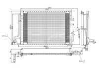 HART 602265 - Condensador, aire acondicionado