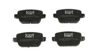 HART 224186 - Juego de pastillas de freno