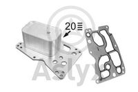 Aslyx AS521226 - Radiador de aceite, aceite motor