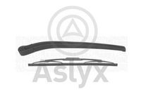 Aslyx AS570249 - Juego de brazos limpiaparabrisas, limpieza parabrisas