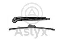 Aslyx AS570322 - Juego de brazos limpiaparabrisas, limpieza parabrisas