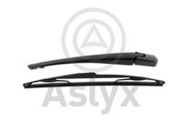 Aslyx AS570390 - Juego de brazos limpiaparabrisas, limpieza parabrisas