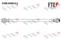 DELPHI LH6601 - Tubo flexible de frenos