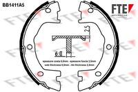 BREMBO SA6506 - Juego de zapatas de frenos, freno de estacionamiento - ESSENTIAL LINE