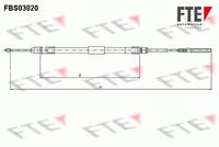 ESEN SKV 25SKV003 - Cable de accionamiento, freno de estacionamiento