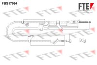 BOSCH 1987482428 - Cable de accionamiento, freno de estacionamiento