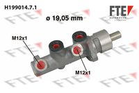 BREMBO M50026 - Cilindro principal de freno - ESSENTIAL LINE