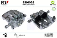 FTE 9291028 - Pinza de freno