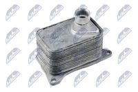 NTY CCLAU015 - Radiador de aceite, aceite motor