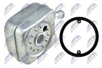 NTY CCL-AU-000 - Radiador de aceite, aceite motor