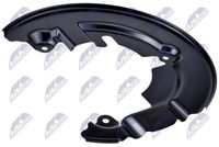 NTY HTO-FR-008 - Chapa protectora contra salpicaduras, disco de freno