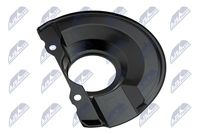NTY HTO-MS-003 - Chapa protectora contra salpicaduras, disco de freno
