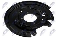 NTY HTOTY036 - Chapa protectora contra salpicaduras, disco de freno